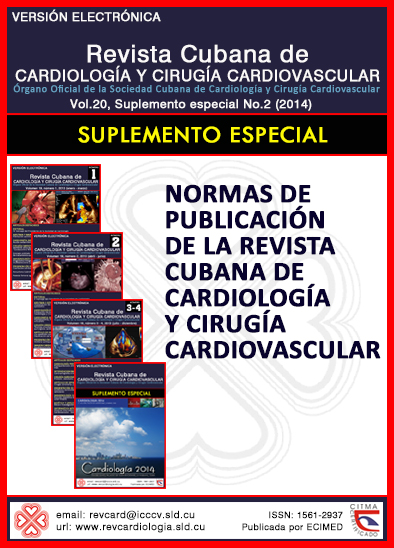 SUPLEMENTO ESPECIAL No.2: Normas de publicaión